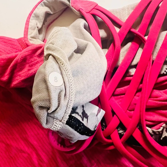 Lululemon Wild Strappy Work Out Tank Size 8 - Picture 5 of 7